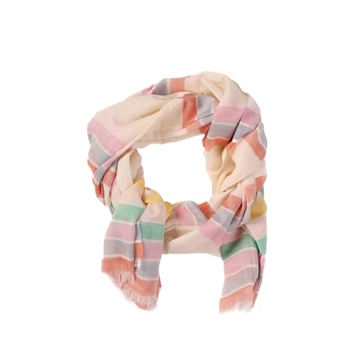 Pistil Women's Pink Azana Striped Fashion Scarf