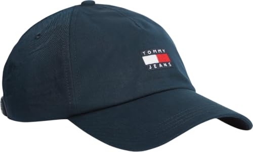 Tommy Jeans Gorra para Hombre, Azul (Dark Night Navy), Talla única