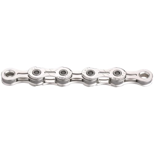 KMC X11EL Waxed 11 Speed Chain, Silver, 118 Link