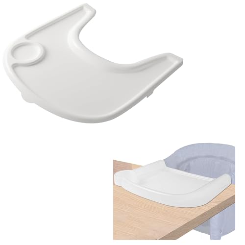 Image of High Chair Tray Cover Compatible with Stokke Tripp Trapp Chair with Cup Holder and Baby Dining Tray Compatible with in-gle-sina Fast Table Chair