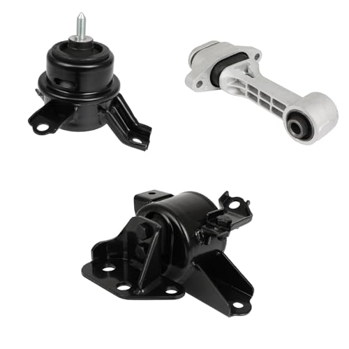 OCPTY Engine Motor Mount and Transmission Mount Set Compatible for Kia Soul 2010-2011 L4 1.6L, Manual Transmission # A7190, A71020, A71008 (3PCS) by OCPTY - Image 3