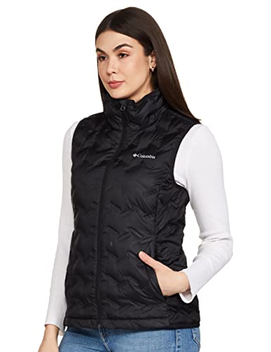 Columbia Women's Delta Ridge Down Vest, Black, Small #TOP2