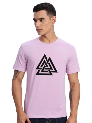 Image of ADRO Men's 100% Cotton Regular Fit T-Shirt