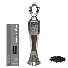 kohl Powder Eyeliner,100% Natural Egyptian kohl EyelineriInspired by Ancient Egyptian Beauty, Handmade Waterproof Long-Lasting Natural Traditional Brown