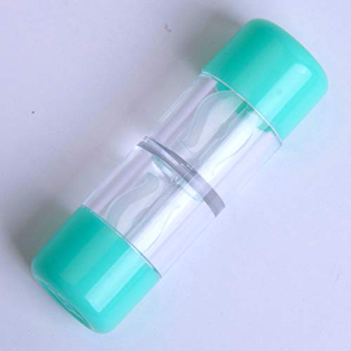 Healifty – Caixa de lentes de contato portátil com 4 peças, mini caixa de lentes de contato Rgp para