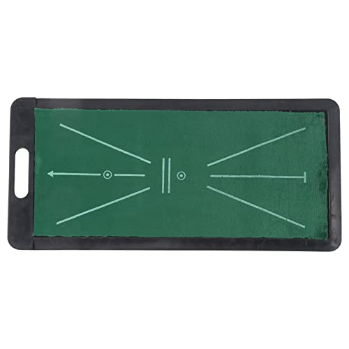 NDNCZDHC Mini Golf Putting Swing Practice Mat Hitting Training Flannel Rubber Pad for Indoor Outdoor