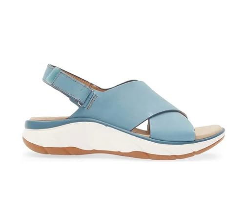 Bionica Women's Andrya Crisscross Slingback Sandal, Marine Teal (Us_Footwear_Size_System, Adult, Women, Numeric, Medium, Numeric_7_Point_5) #TOP2