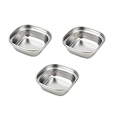 SOIMISS 3stücke Teilige Dip-schüssel Gewürzteller Soßenteller Für Heiß Und Kaltgerichte Kleine Vorspeisen Und Desserts Robust Und Einfach Zu Reinigen