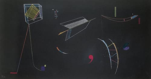 Toile Kandinsky Linien 50 x 70 cm SERENDIPITP | Impression canvas premium