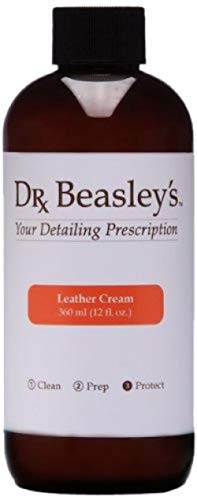 Dr. Beasley's Leather Cream - 12 oz., Restores Color and Softness, Resists UV Fading, Matte Finish - I31D12