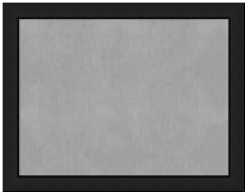 Amanti Art Black Framed Magnetic Board, 27x21, Casual Office Decor
