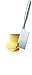 Boska Holland Monaco Collection Stainless Steel Cheese Hatchet for Hard Cheese
