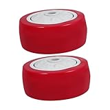 SOLUSTRE 2 Stück Outdoor Heizstrahler Ersatzräder aus Langlebigem PVC Geräuschlos Mittlere...
