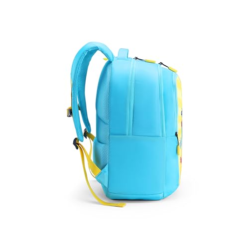 Image of American Tourister Ollie 4.0 Xl 01 G.C.Blu, Extra Large School Backpack, Age 8-12 Years, 3 Compartments,3D Glasses Inside - Atplayunique 32.5 Ltrs Capacity - Girls