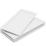 amhomel Serving platter, White Rectangular Serving Plates, Platters for Serving Food, Dessert, Sushi