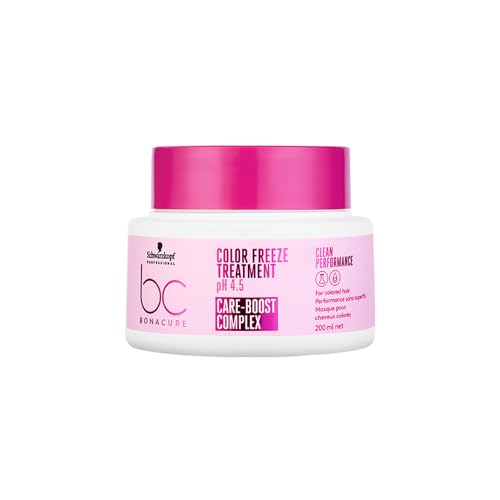 Schwarzkopf Professional Bonacure pH4.5 Color Freeze Deep Conditioning Treatment | For Colored Hair | 200ml
