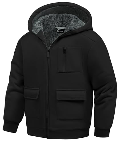 Sweat à capuche avec zipper LLdress en polaire épaisse et douce