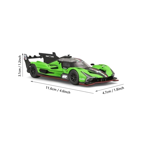 Modelo de coche de carreras Lamborghini SC63 1:43 miniatura 4