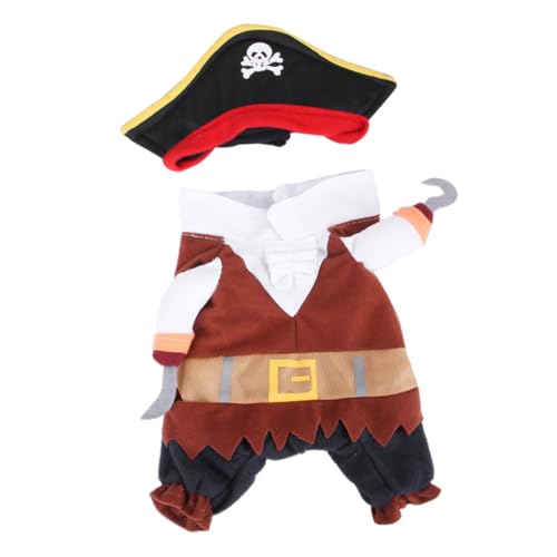 Disfraz Pirata para Perro Halloween Talla S
