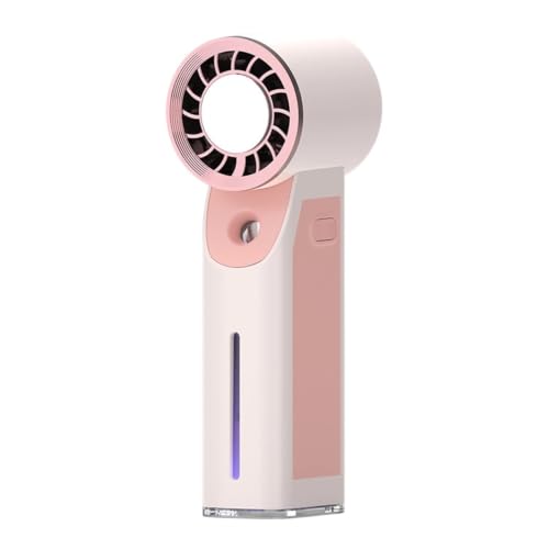 Ventilador Portátil con Nebulizador Recargable de 5 Velocidades con Ventilador Portátil con Nebulizador Recargable de 5 Velocidades con