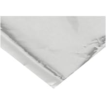 Polyester Shim Stock, Flat Sheet, Silver, 0.0005" Thickness, 10" Width, 20" Length Pack of 1