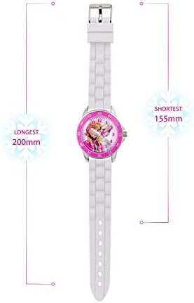 Frozen Kids' Time Teacher Quartz Watch with Rubber Strap  FZN3550