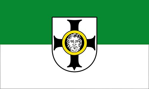 Drapeau large Visselhövede en textile renforcé avec coutures doublées premium