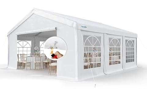Zupapa/Quictent/Jostyle Quictent 20x20 Commercial Heavy Duty Party Tent with Full Closed Sidewalls — $769.49 (5% off)