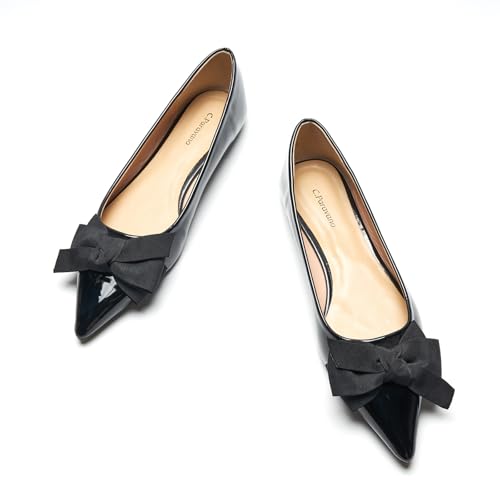 C.Paravano Spitze Flache Schuhe für Damen | Frauen Flache Schuhe |...