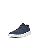 ECCO Men's Day Lace Up Sneaker, Marine Nubuck, 11-11.5