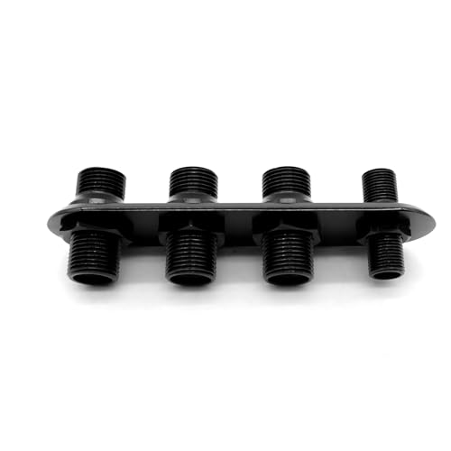 Shkalacar 4 Port Aluminum Firewall Heater and A/C Bulkhead Inline, AC Air Conditioning Heater Hose Firewall Bulkhead by Shkalacar - Image 5