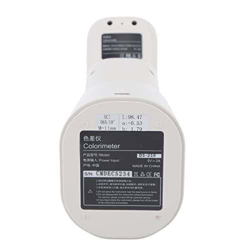 Tragbares Kolorimeter Farbanalysator DS 200 Dual Path Design Nano-optisches Gerät Lichtquellentypen Bildüberwachung 40 Lichtquellen Vollband-ausgeglichene LED-Lichtquelle