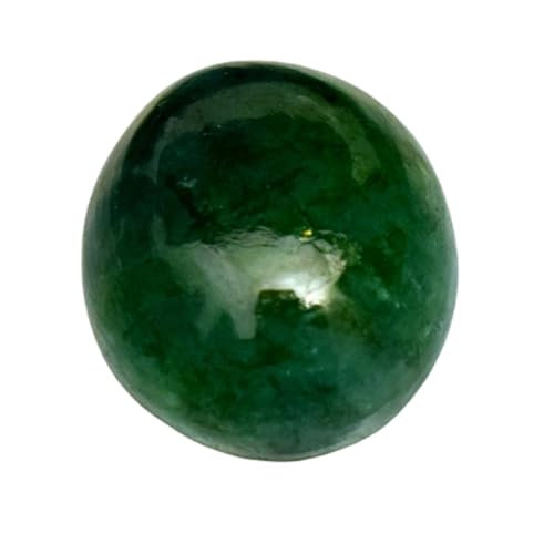 Émeraude naturelle ronde pour briquez vos bijoux : créez votre collier sur mesure