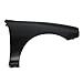 CarPartsDepot, Front Passenger Right Side Fender Without Side Lamp Hole RH, 371-10174-02 AC1241107 60211ST7A91ZZ