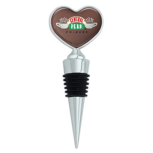 Friends Central Perk Logo Heart Love Wine Bottle Stopper