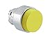 Lovato Electric 8LM2TB205 Pushbutton Actuator, Spring Return, ?22 mm 8LM Metal Series, Extended, Yellow