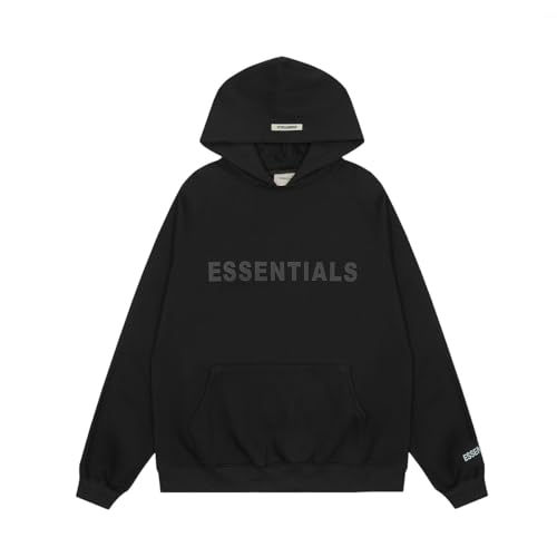 ESSENTIALS THE BIG DIPPER Unisex Sweatshirt Graphic Hoodie Cotton Pullover for Hip Hop Travel Great Gift for Men Women Black