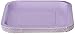 Creative Converting Touch of Color 18 Count Square Paper Lunch Plates, Luscious Lavender