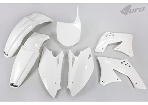Ufo Plast Kit Bianco Kawasaki Kxf 250 2009-2012