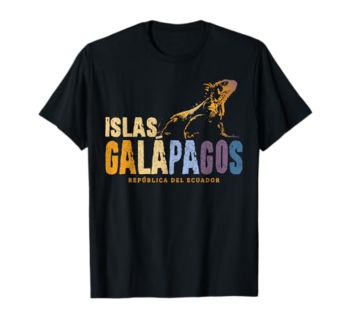 Galapagos Islands Islas Galapagos Iguana Ecuador T-Shirt