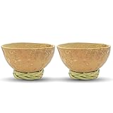 Vasos de jicaras de mezcal: Copitas artesanales talladas a mano de México con base de Carrizo de fibra natural, el recipiente tradicional para mezcal y tequila, o cualquier agave espirituoso, juego de