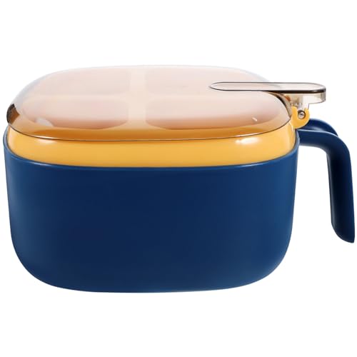 MAGICLULU Caja De Especias Sal Azúcar Contenedor De Condimentos Compacto Contenedor De Especias Elegante