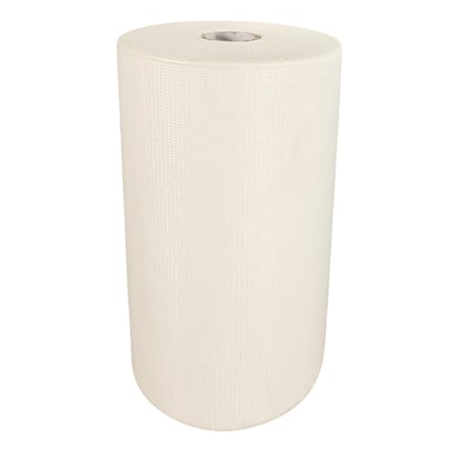 SA Baustoffe® Spezialvlies für Dachabdichtung, Zusätzlich verstärktes, 0,25 x 50m, 120 g/m2, Dachvlies, Vlies für Flüssigkunststoff, Stabilisierungsvlies, Polyestervlies