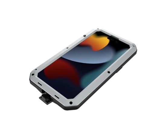Coque iPhone 15 Plus métal argenté Gorilla antichoc robuste - 3