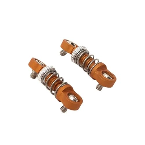 Rc Models Accessories For MINI-Q8 For MINI-Q9 1/28 Remote Control Car Accessories Metal Upgrade Modified Outer For Spring Shock Absorber(Yellow)