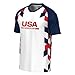 Outerstuff FIFA World Cup 2026 Kids Short Sleeve Sublimated Soccer Fashion Top,USA,Medium (10/12)