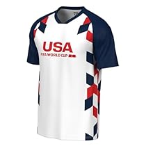 Outerstuff FIFA World Cup 2026 Kids Short Sleeve Sublimated Soccer Fashion Top,USA,Small (4) : Sports & Outdoors