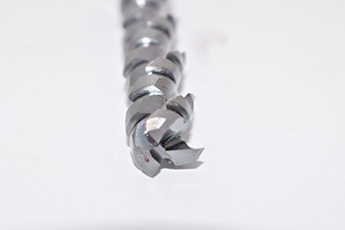 Image of YG-1 67515 HSS Speed Freek End Mill, T15, 3 Flute, 42 Degree Helix, Long Length, Roughing for Aluminum, Square, Uncoated Finish, 4 inch Length, 1 /2 inch