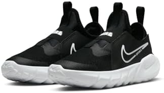 Nike Flex Runner 2 (Little Kid) Black/White/Photo Blue/University Gold 13 Little Kid M | Image 5