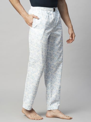 Image of Urban Scottish Men's Lounge Pants 100% Cotton Men's Lounge Night Pant Comfortable Leisure-Wear Lower with an Elastic Waist-Band and Regular Fit Track Pants, Machine Washable Stay at Home